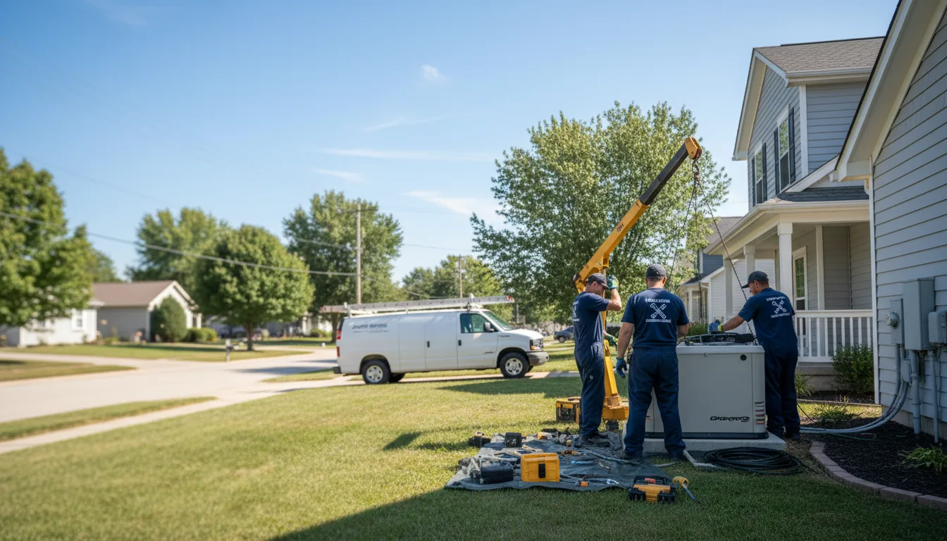 Generator Installation in Schoolcraft, MI near me